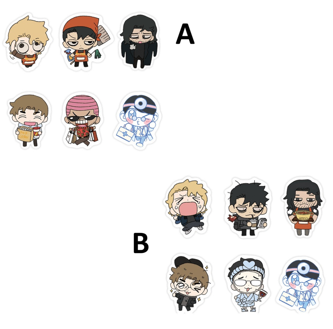 [pre-order] Killer Crush : Die-cut Sticker Set