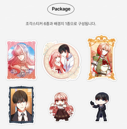 Solitary Lady : Sticker Set