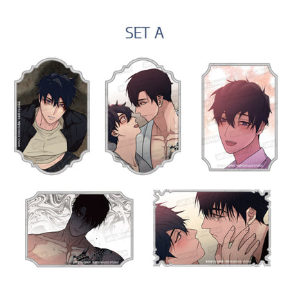 The Words in Your Snare : Cut-out Sticker Pack (2 types)