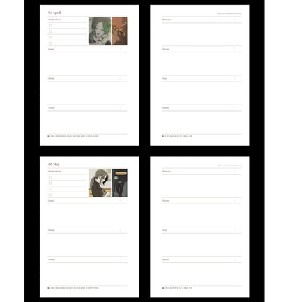 Tears on a Withered Flower : 2026 diary, Planner