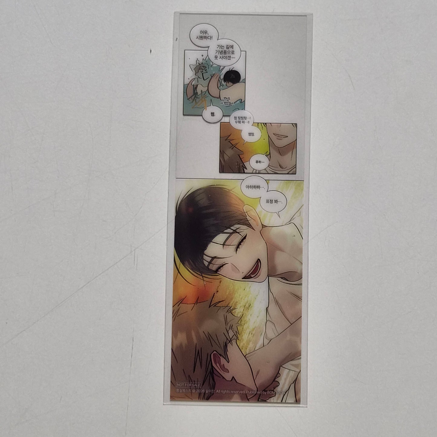 [NEMO MARKET][LEBOM CAFE] 2026 Lebom Book Fair LIVERARY : Red Thread Quest : Best Scene PET Bookmark