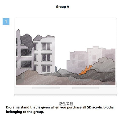 [pre-order][AcoShop] 20th Anniversary Goods : SD Acrylic Block