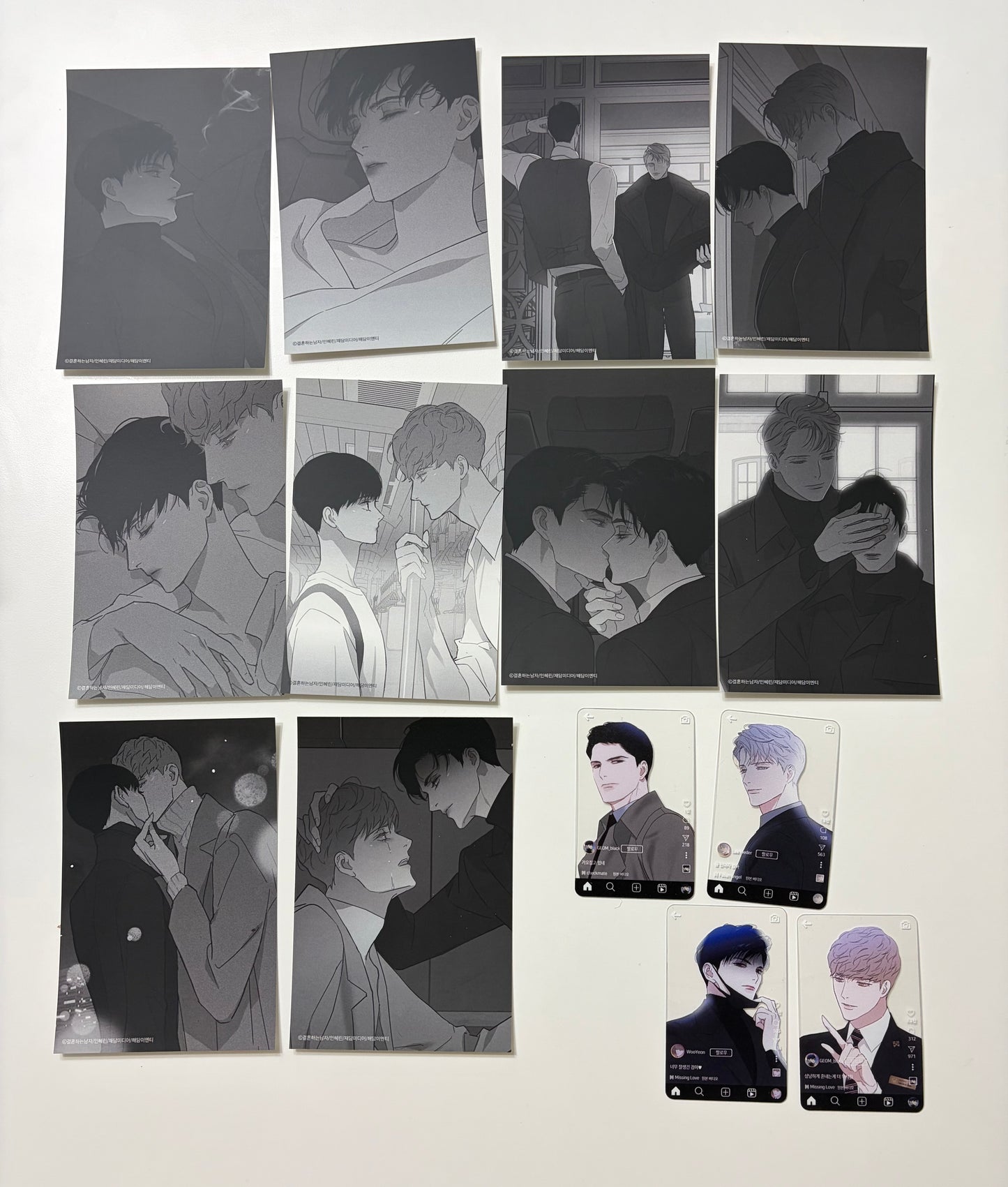 [NEMO MARKET] Missing Love: The Marrying Man : Postcards and Photo cards SET
