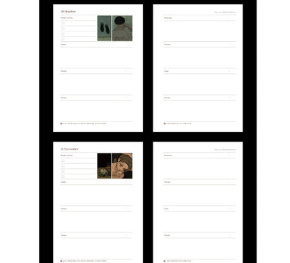 Tears on a Withered Flower : 2026 diary, Planner