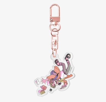 [pre-order] my bias gets on the last train : Acrylic Keyring