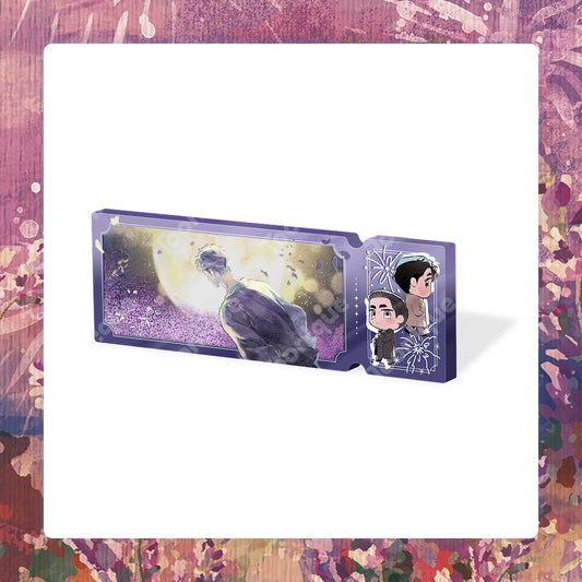 [Toonique Cafe] Define The Relationship : Ticket-shaped Water Glitter