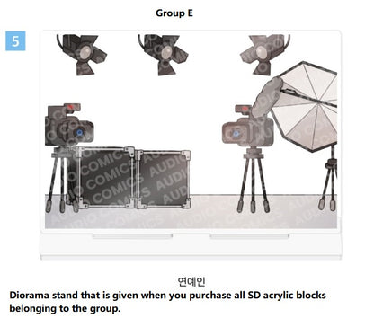 [pre-order][AcoShop] 20th Anniversary Goods : SD Acrylic Block