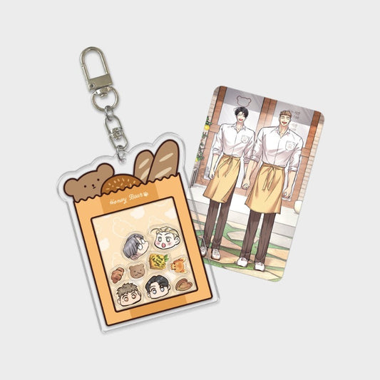 [Fantazit Cafe] Honey Bear : Acrylic Shaker + Photocard