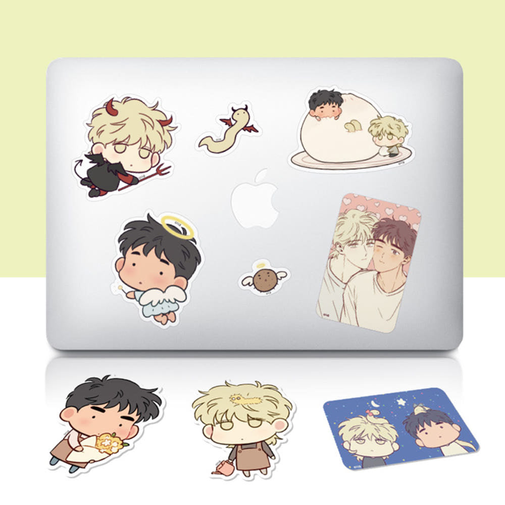 [pre-order] The Sacred serpent's Seduction : Big Cut-Out Sticker set No.1 + No.2