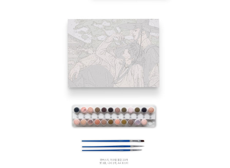 [pre-order][collaboration cafe] Painter of the Night : DIY Painting