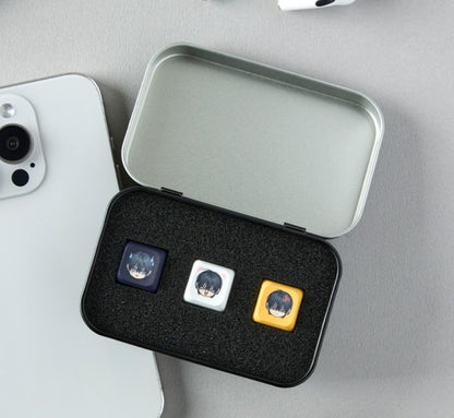 [Mofun Cafe] Special Civil Servant : Tin Case Keycaps Set