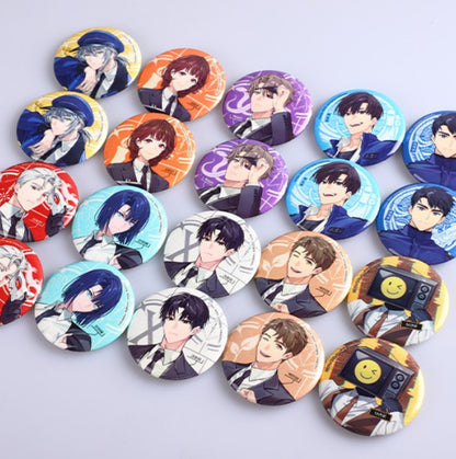 [POP UP] Got Dropped into a Ghost Story, Still Gotta Work : Random LD Glitter Can Badge