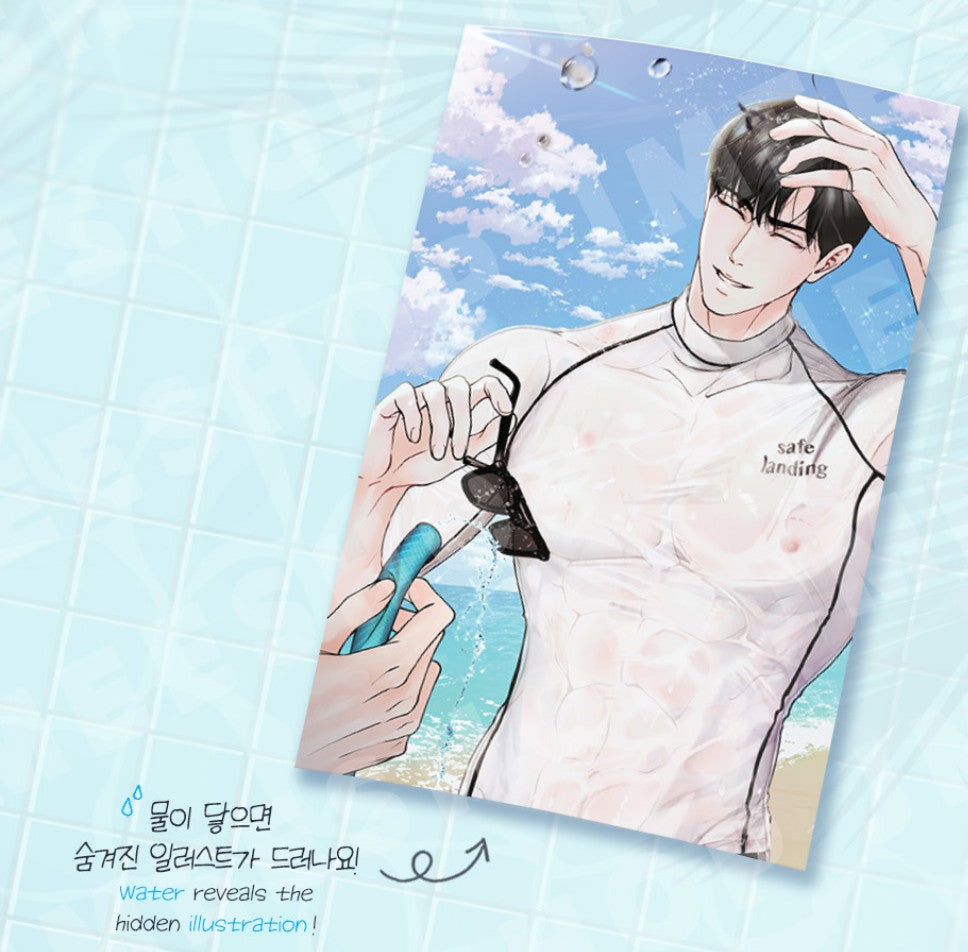 [JMEESHOP SUMMER FESTA 2025] Borderline : Water Sensitive Paper Set SUMMER ver.