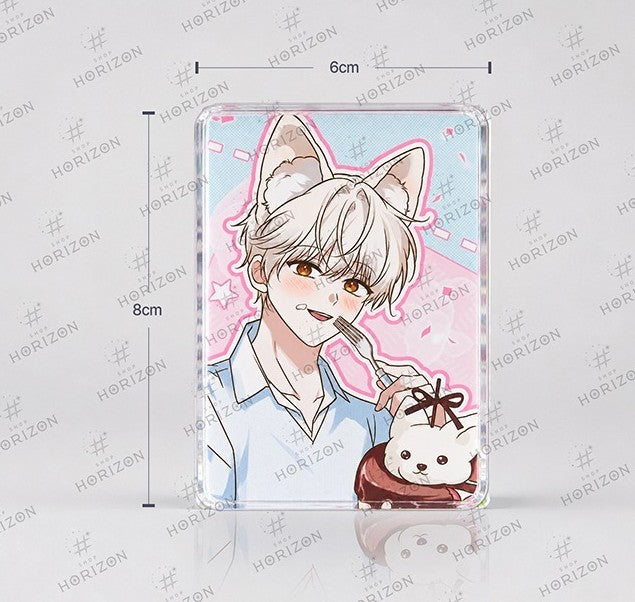 [pre-order] The Fox's Love Refresher : Happy Birthday to Flynn Acrylic Block