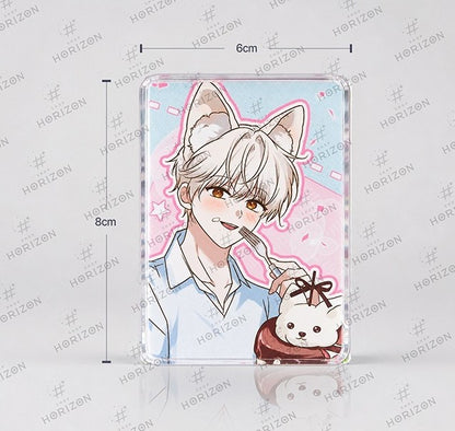 [pre-order] The Fox's Love Refresher : Happy Birthday to Flynn Acrylic Block