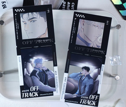 [pre-order] OFF TRACK : Bookmark & Polaroid VER.2 SET