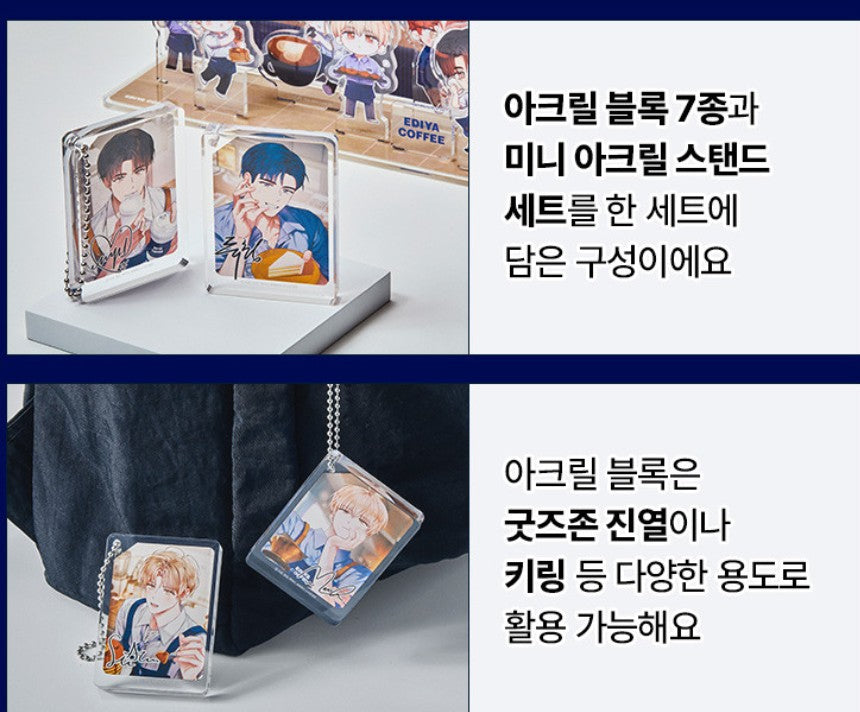 [pre-order] EDIYA × Debut or Die : Acrylic Set