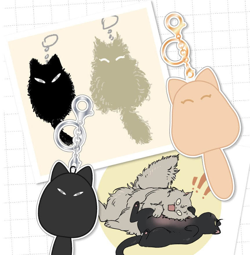 [Pre-order] Low Tide in the Twilight : Kitty Keyring set