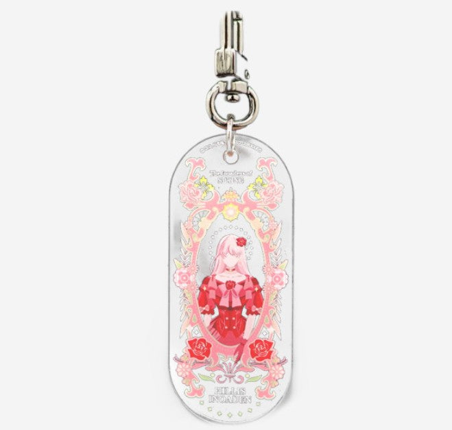 Solitary Lady : Acrylic Keyring