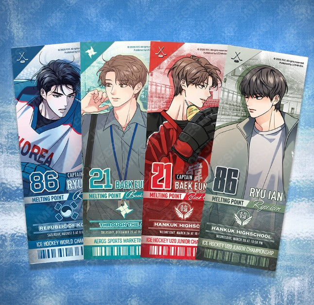 [LEBOM CAFE] MELTING POINT : Lenticular Ticket(random)