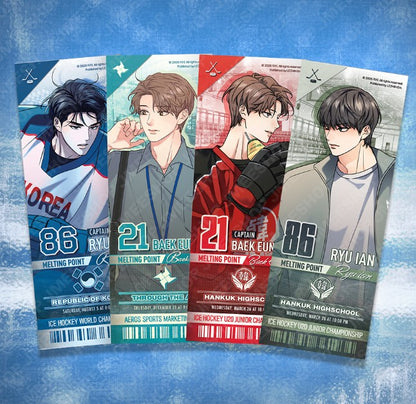 [LEBOM CAFE] MELTING POINT : Lenticular Ticket(random)