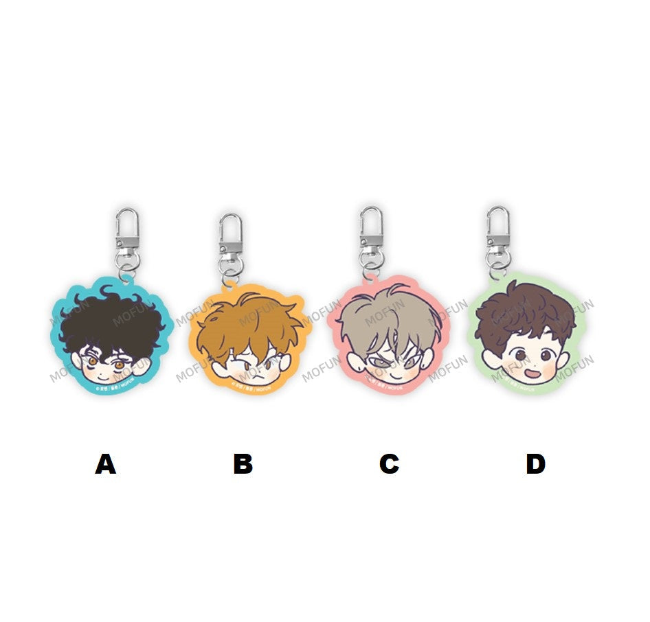 100% Clean up!(Mr. 100% Perfect!) : acrylic keyring