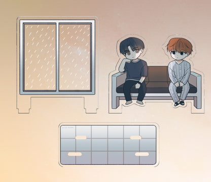 [Polarfox Korean New Year Event] Between the Stars : Acrylic Diorama (Yoon Hyesung&Moon Taeyang)