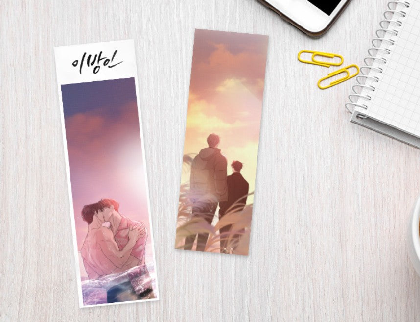 [Be On Cafe] Stranger : Translucent Bookmark 2P Set