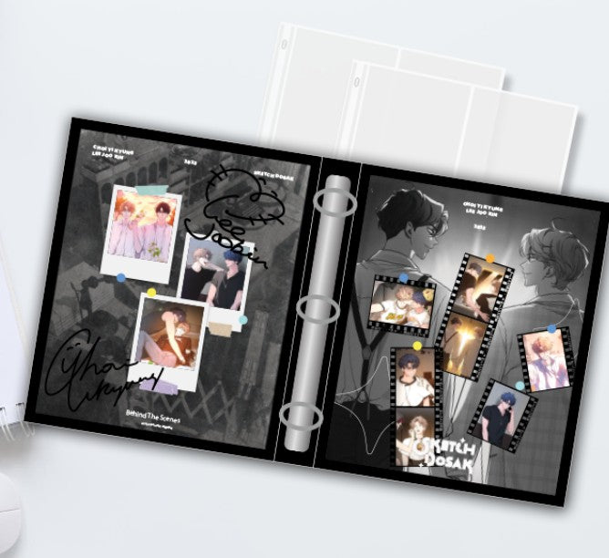 [Be On Cafe] Sketch(off the record) : 2×2 photocard Binder