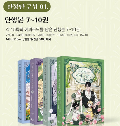 [pre-order][Tumblbug] What It Means to Be You : Manhwa comic book vol.7 - 10 with merch set