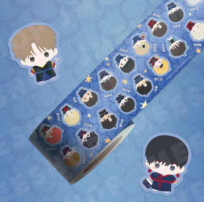 [BOMTOON POP-UP][10th Anni. Home Party][SAHWA] BBOSIRAEGI Roll Sticker