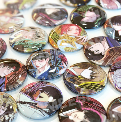 [pre-order][BOMTOON POP-UP][10th Anni. Home Party][SAHWA] Theme Can Badge Complete Set