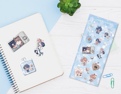 [Be On Cafe] Sketch(off the record) : Epoxy Sticker