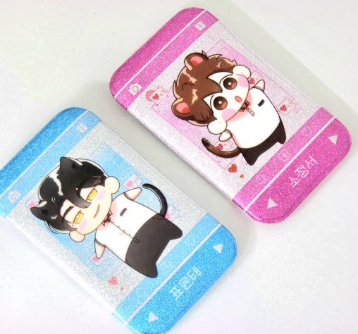 He Might Bite! : Can Badge Set