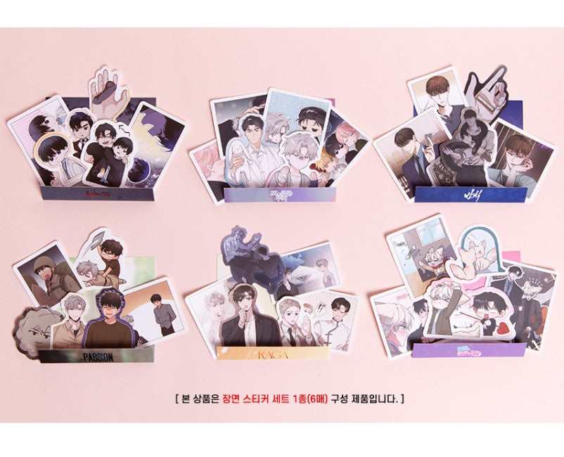 [pre-order][Notea POP-UP] Us in BLoom : Scene Sticker Set