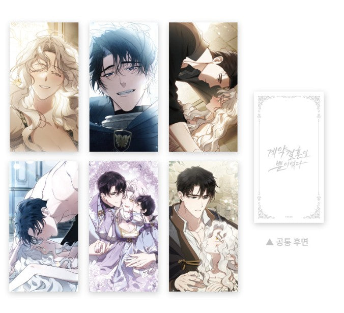 It Was Just a Contract Marriage : Wide Postcard Set