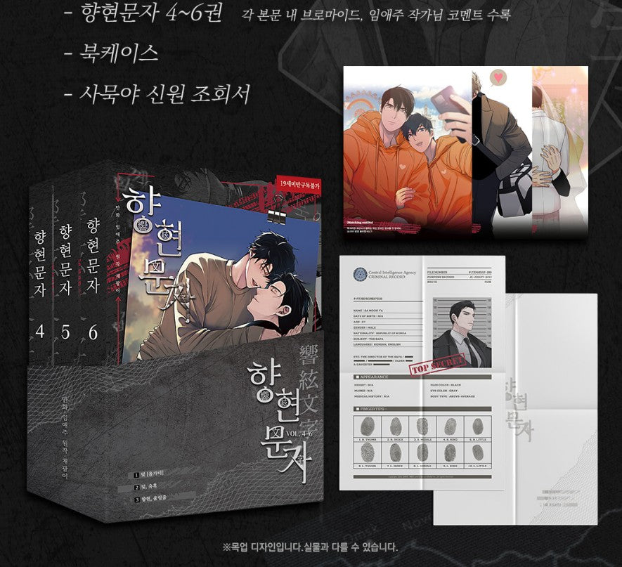[Limited Edition] The Words In Your Snare : Manhwa comics vol.4-6 set