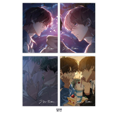 [collaboration cafe] Lost in the Cloud : Illustration Artboards Set(4p)