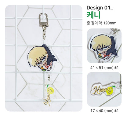 [pre-order] My roommate does it too much : Acrylic Keyring