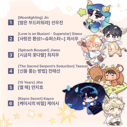 [Monthly Star Sign] Taurus Acrylic Keyring