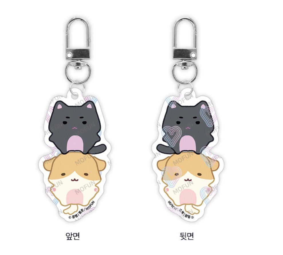 [collaboration cafe] Pond Where Flowers Fall : SD Acrylic Keyring