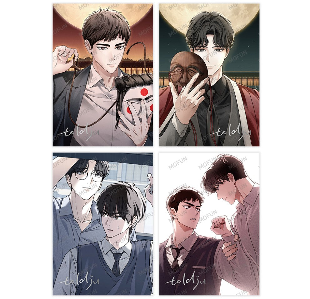 [Mofun Cafe] HONBUL: Flame of the Soul : Illustration Art board(4p)