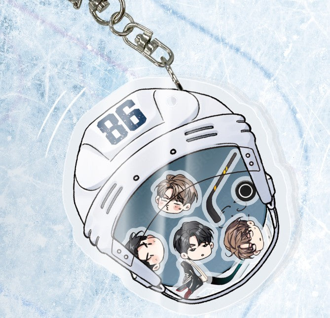 [LEBOM CAFE] MELTING POINT : Acrylic Shaker Keyring