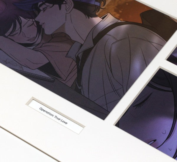 [pre-order] Webtoon Friends Originals : Cut Poster : Operation: True Love