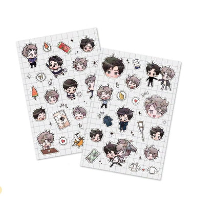 [pre-order][collaboration cafe] My Brother's Lover : SD Sticker Set