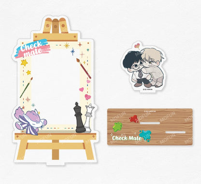 CHECKMATE : Acrylic photocard stand, Stickers set