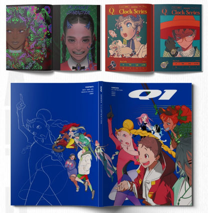 [re-stock] Q1 : individuality : Art Book set by QMENG