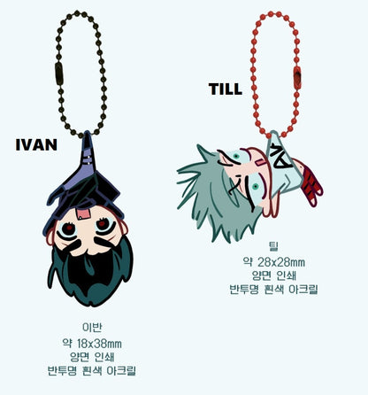 [pre-order] ALIEN STAGE : IVAN & TILL Dangle-dangle Keychain by VIVINOS