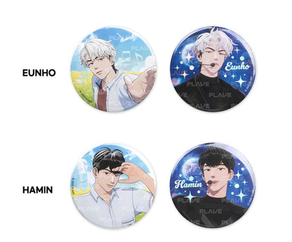 [pre-order][collaboration cafe] PLAVE : Hologram Can badges(random)