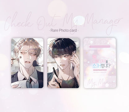 [pre-order] Check Out My Manager : Photo Card Pack(Random)